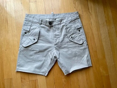 $$$ DSQUARED2 EXCELENTES PANTALONES CORTOS SEXY AJUSTADOS DE ALGODÓN TALLA 30 HECHOS EN ITALIA. Foto 1 de 4