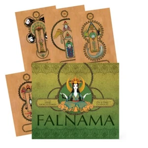 Rare Falnama Turkish Oracle Cards - Antique Tarot Deck Set with Guidebook - Imagen 1 de 6
