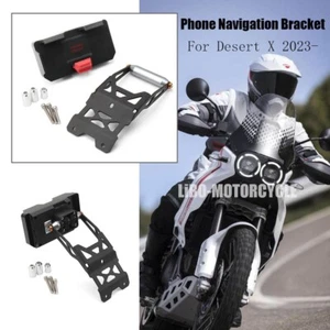 For Ducati Desert X GPS Mount Navigation Bracket Motorcycle Mobile Phone Holder - Picture 1 of 15