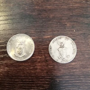 Two Philippines Ten Centavos 1941 & 1944 "Silver" - Picture 1 of 2