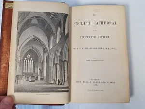 English Cathedrals 19th Century Beresford Hope Theology 1861 Architecture - Bild 1 von 19