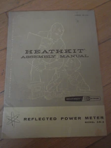 HEATHKIT Assembly Manual - Reflected Power Meter - MODEL AM-2 - Zdjęcie 1 z 2
