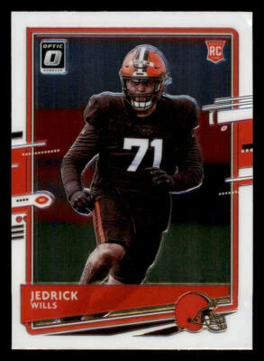 2020 Donruss Optic #119 Jedrick Wills RC (ref 236390) - Image 1 of 2