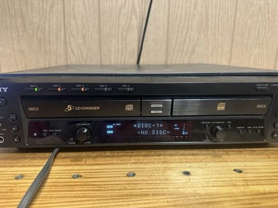 ✅ Sony RCD-W500C CD Compact Disc Changer and Recorder Parts Only *NO REMOTE - Image 1 of 4