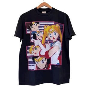 SAILOR MOON vintage 1999 ANIME t shirt JAPANESE Modern Reprint Size Large - Picture 1 of 8