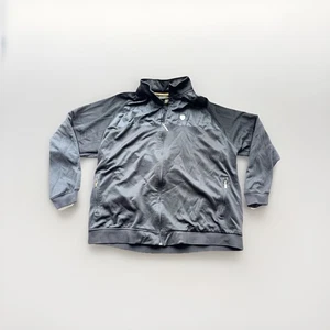 Vintage Rocawear Trainingsjacke 3XL Herren schwarz durchgehender Reißverschluss Naht Gold Reißverschluss Logo Y2K - Bild 1 von 5