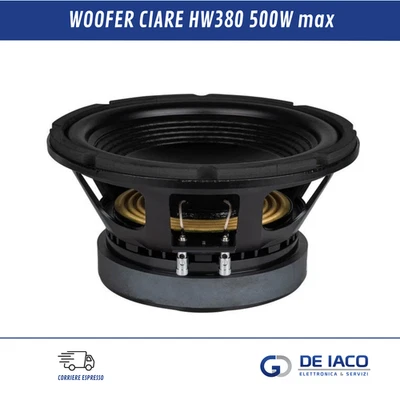 WOOFER CIARE HW380 NUOVO 500W POTENZA MAX - Immagine 1 di 3
