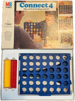 Connect 4 MB games Board Game Original Vintage 1975    100% Complete - Image 1 of 4