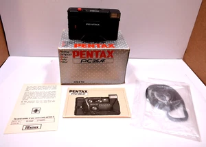 [NEAR MINT w/strap] Pentax PC35 AF Point & Shoot Film Camera With Box & Manual - Picture 1 of 7