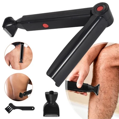 Rückenhaarrasierer Rückenrasierer Herren Faltbar Rücken Rasierer Körperrasierer - Bild 1 von 4