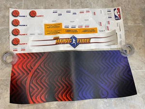 NBA Hangtime Arcade NEW OLD STOCK - CPO & Sticker Set, Midway 1996 NBA Jam - Bild 1 von 5