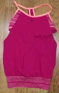 NUEVO CON ETIQUETAS Nike Multicolor Espalda Corredora Entrenamiento Camiseta sin Mangas con Sujetador Talla S P281 - Imagen 1 de 1