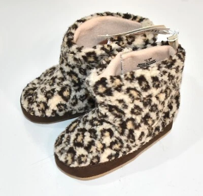 Old Navy Leopard Boots Size 6-12  Months Girl's - Image 1 of 4