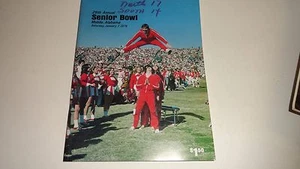 1978 Senior Bowl (Alabama) North vs South Game Program EARL CAMPBELL NEWSOME  - Picture 1 of 7