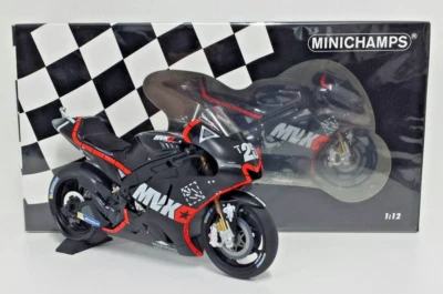 Model 1:12 Minichamps Motogp Yamaha M1 Vinales Test Valencia 2016 Die Cast - Image 1 of 4