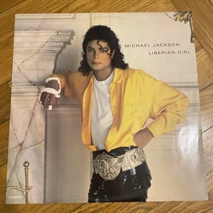Michael Jackson ‎– Liberian Girl (1989) Epic ‎– 654947 2 UK record Never Played - Bild 1 von 4
