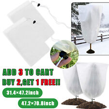 Winter Drawstring Plant Covers Frost Protection Bag For Protecting Garden Tree