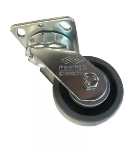 Caster Connection CDP-MSC-56 Swivel Top Plate Caster: High Grade Nylon - Picture 1 of 9