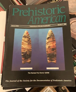 PREHISTORIC American 1999 No. 4 Bde XXXIII Clovis Paleo - Bild 1 von 9