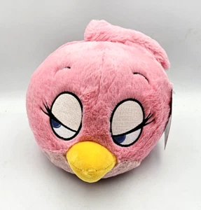 Peluche Angry Birds Stella Pink Girly Bird 8" cuscino bambola personaggio Mighty Mojo - Foto 1 di 7