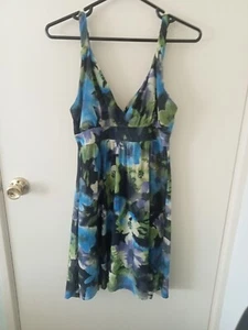 Filo Xlarge Floral Simmer Dress Pre Owned - Picture 1 of 10