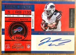 2011 Playoff Contenders - Johnny White - Rookie Ticket Auto #143 - Picture 1 of 2