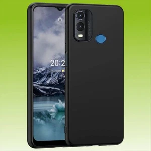 Für Nokia G11 Plus TPU Silikon Schutz Handy Tasche Etuis Hülle Case Schwarz Neu