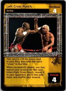 WWF Roh-Deal-Karte linker Kreuzstanzer CCG TCG kostenloser Versand! - Bild 1 von 1