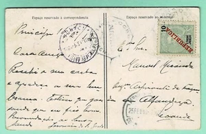 S. THOMAS & PRINCE 1913 PPC f/w 10R REPUBLICA CDS 24 FEV 13 ILHA do PRINCIPÉ - Picture 1 of 2