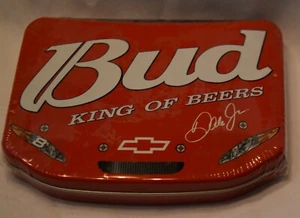 Bud King of Beer Chevy Race Car Front Shape Sealed Playing Card Case 54 Standard - Picture 1 of 6