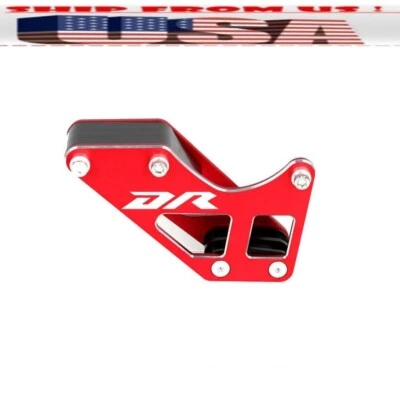 US RED REAR Chain Guard Guide Case Saver For Suzuki DR650 DR650SE DR 250SE 350SE - Image 1 of 4