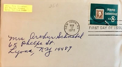 Benjamin Franklin DECLARATION 8 Cent STAMP First Day of Issue 1972 A.C., NY Mint - Image 1 of 4