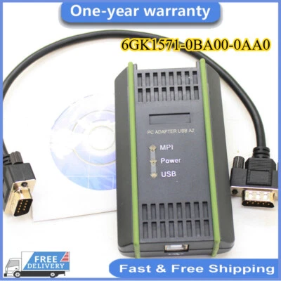 6GK1571-0BA00-0AA0 Programming Cable for PC Adapter USB A2 Cable Siemens S7-300 - Image 1 of 4