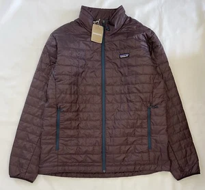 Patagonia Men's Nano Puff Jacket Size XXL NWT Obsidian Plum - Picture 1 of 14