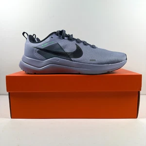 Nike Downshifter 12 Shoes Mens 10 Indigo Haze Gridiron DD9293-500 - Picture 1 of 10