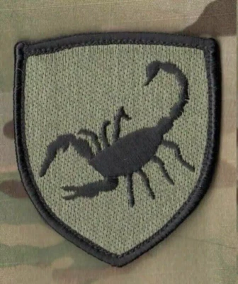JOINT SPECIAL OPERATIONS TASK FORCE JSOTF-A AFGHANISTAN vêlkrö 3" SCORPION PATCH - Image 1 of 4