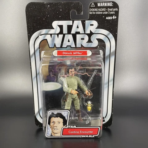 2004 Star Wars DANNIK JERRIKO Cantina Encounter A New Hope Figure NEW SEALED Cover
