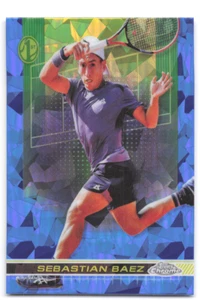 2024 Topps Sebastian Baez #40 Chrome Sapphire Refractor - Picture 1 of 2