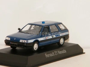 RENAULT 21 NEVADA 1992 GENDARMERIE Info recrutement NOREV 1/43 Réf 512139 - Imagen 1 de 4