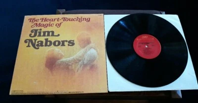 Vintage 1980 THE HEART TOUCHING MAGIC JIM NABORS vinyl record album P-15274 - Image 1 of 4