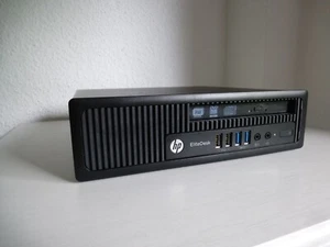 HP EliteDesk 800 G1 USDT | PC i5 | 8GB RAM | DVD-RW | ohne Netzteil | ohne HDD | - Bild 1 von 12