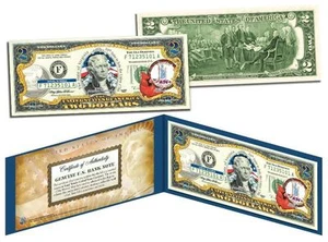 VIRGINIA Statehood $2 Two-Dollar Colorized U.S. Bill VA State *Legal Tender* - Picture 1 of 2