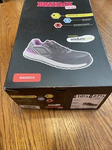 Brahma For Her Women's Composite Toe Work Shoe Oil & Slip Resistant Size 10-1/2 - Picture 1 of 11