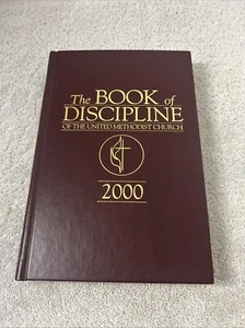 THE BOOK OF DISCIPLINE OF THE UNITED METHODIST CHURCH 2000 LEATHER BOUND - Picture 1 of 13