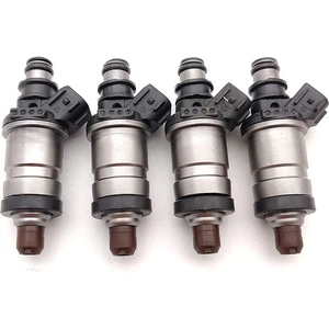 Inyectores de combustible 4 piezas para 1996-2001 ACURA INTEGRA 1,8 L L L4 06164-P2J-010/FJ581 * - Imagen 1 de 5
