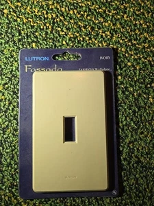 (1 Stück) Lutron Fassada 1 Gang Wandplatte für Kipp-Stil Dimmer und Schalter  - Bild 1 von 2