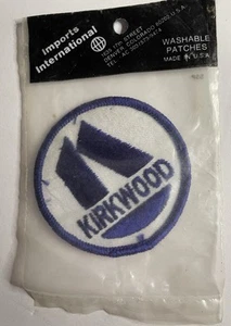 Vintage “Kirkwood” Patch, a ski resort located in the Lake Tahoe area of CA - Picture 1 of 2