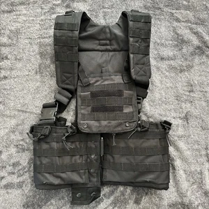 Voodoo Tactical Vest Chest Pack Molle Black - Picture 1 of 12