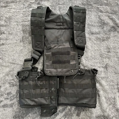 Voodoo Tactical Vest Chest Pack Molle Black - Image 1 of 4