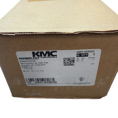 KMC Electronic Actuator MEP-455600 160 in-lb Torque 0-10V SR PLNM C161 NIB - Image 1 of 3